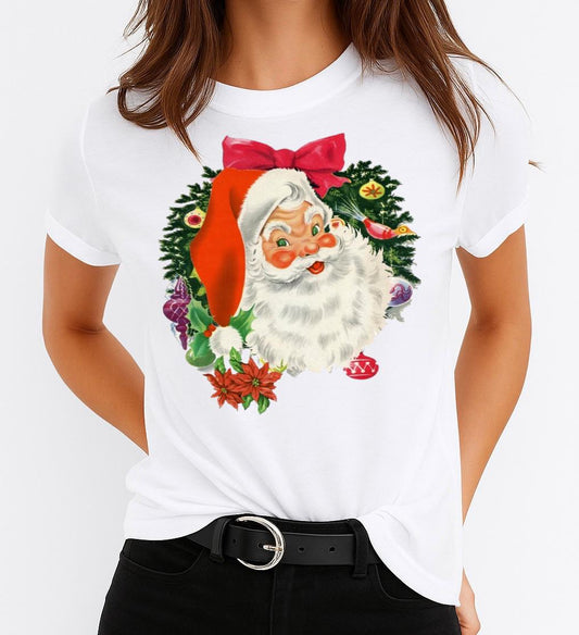 Tricou din bumbac 100% Mos Craciun 3 - MonCherie