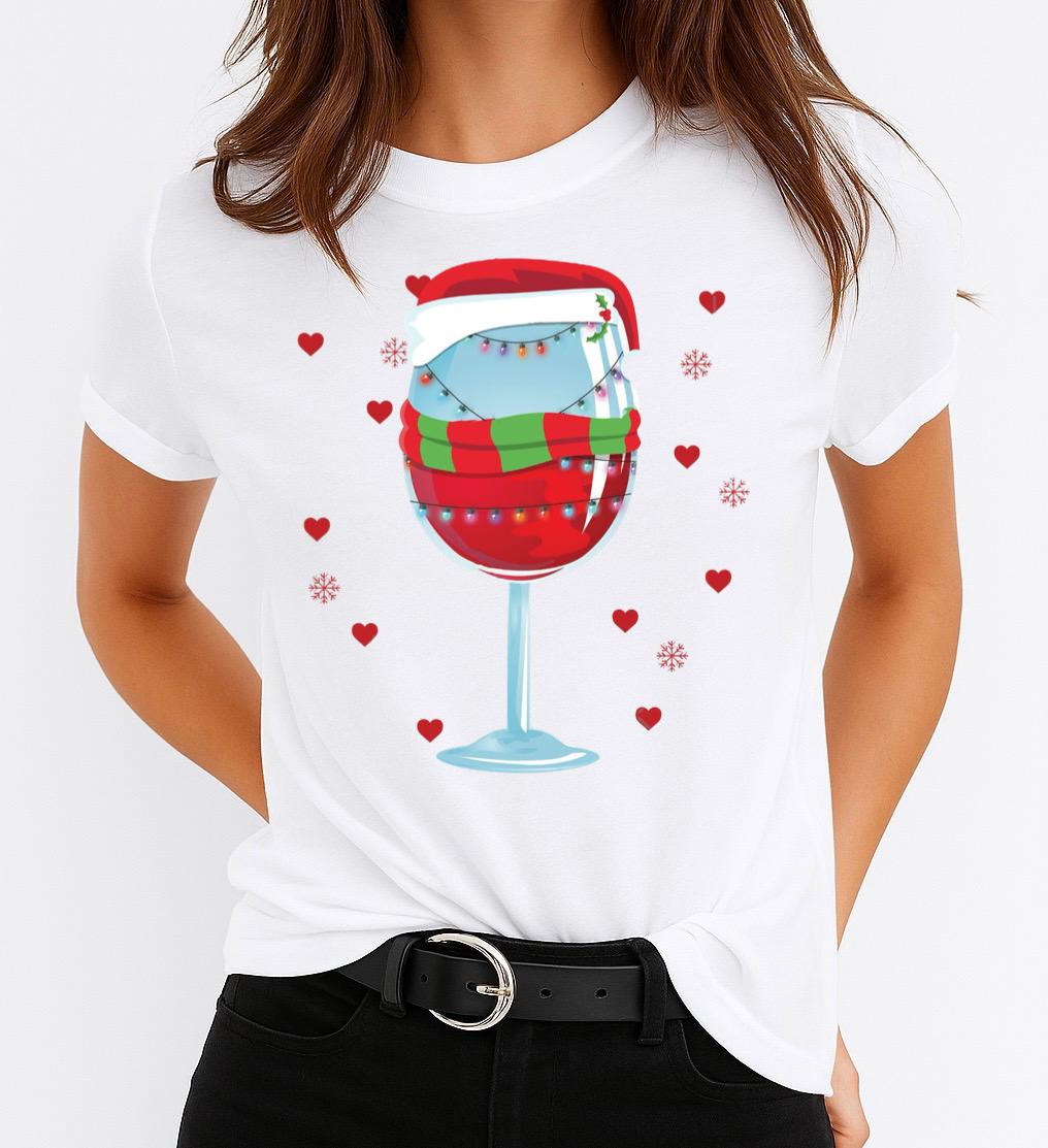 Tricou din bumbac 100% One Red Cup - MonCherie