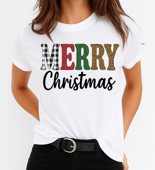 Tricou din bumbac 100% Merry Christmas 6 - MonCherie