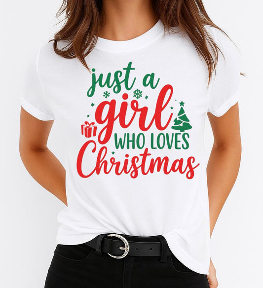 Tricou din bumbac 100% Just A Girl 2 - MonCherie
