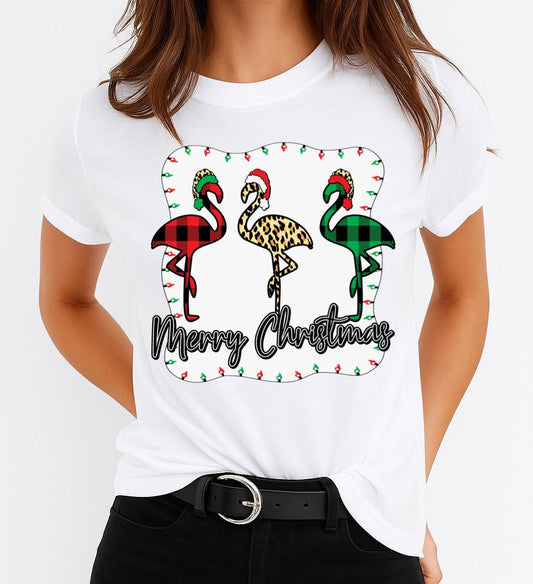 Tricou din bumbac 100% Craciun Fericit 8 - MonCherie