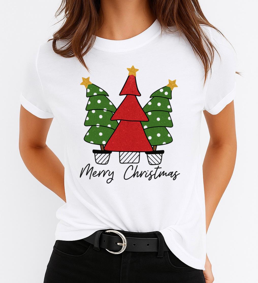 Tricou din bumbac 100% Christmas 8 - MonCherie
