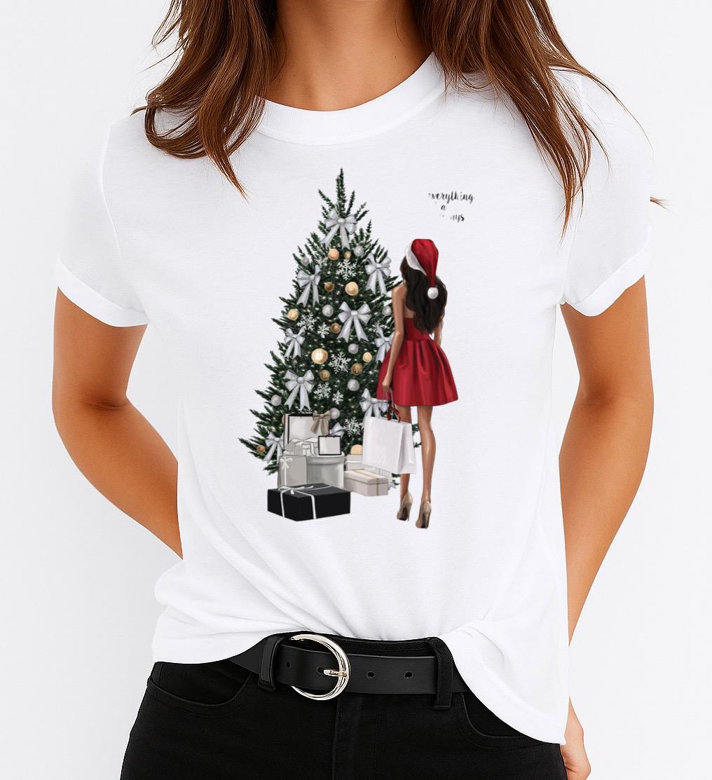 Tricou din bumbac 100% Happy Always - MonCherie