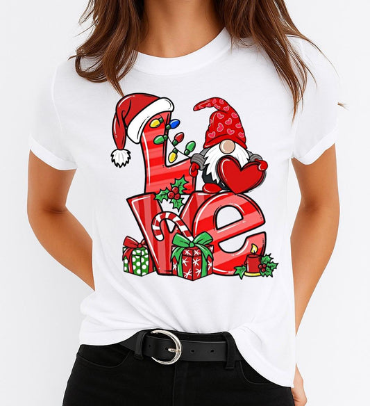 Tricou din bumbac 100% Love Red