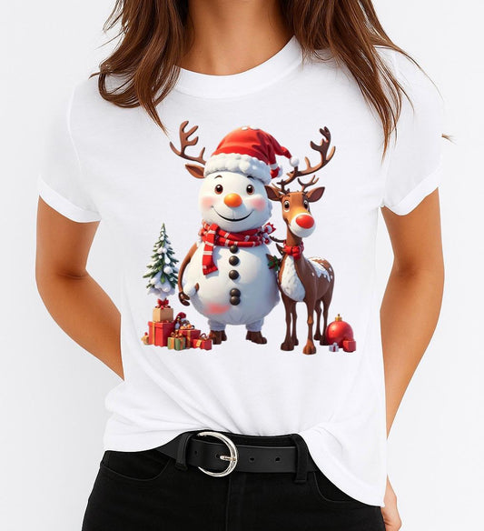 Tricou din bumbac 100% Happy Team