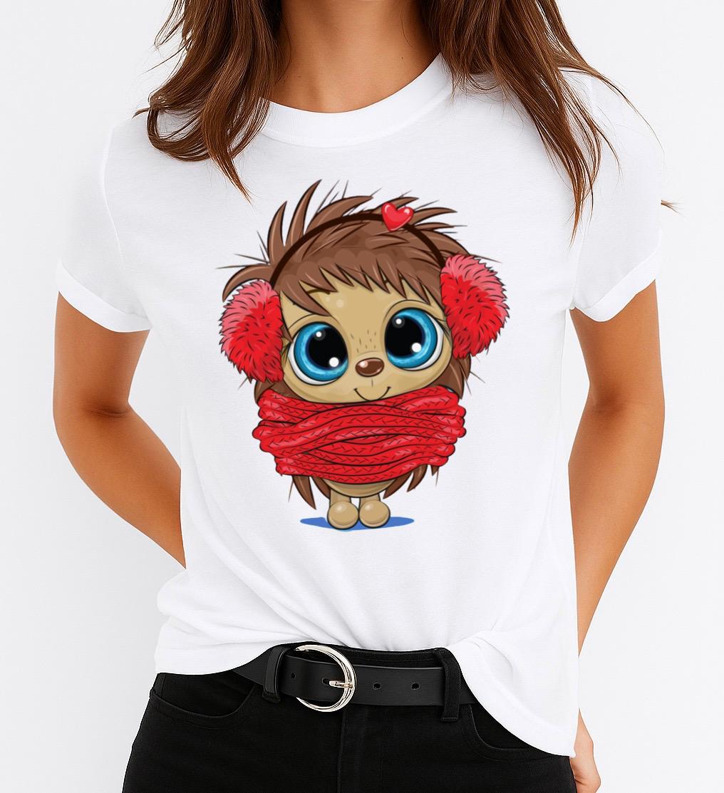 Tricou din bumbac 100% Blue Eyes