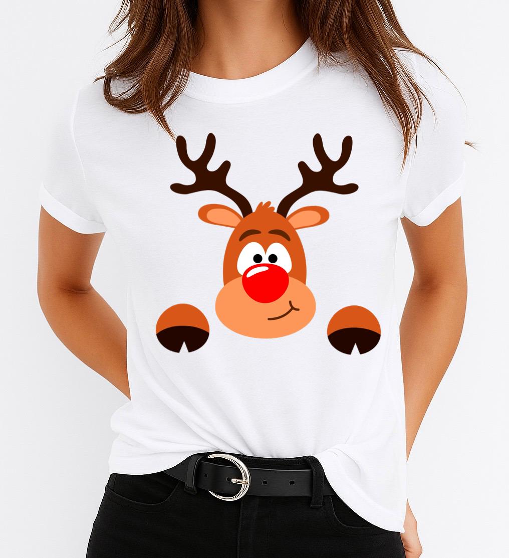 Tricou din bumbac 100% Cute Ren 4 - MonCherie