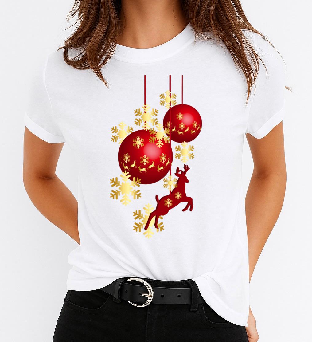 Tricou din bumbac 100% Glob Rosu - MonCherie