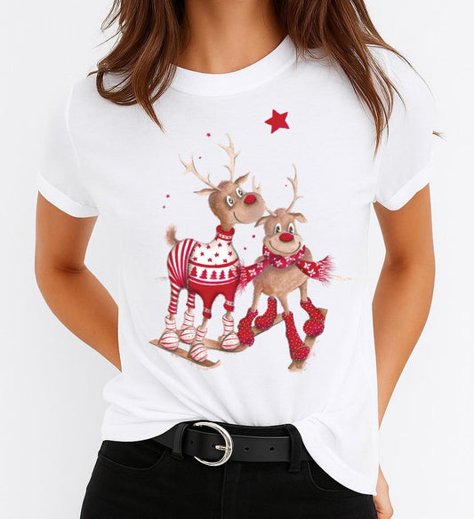 Tricou din bumbac 100% Christmas Team 2