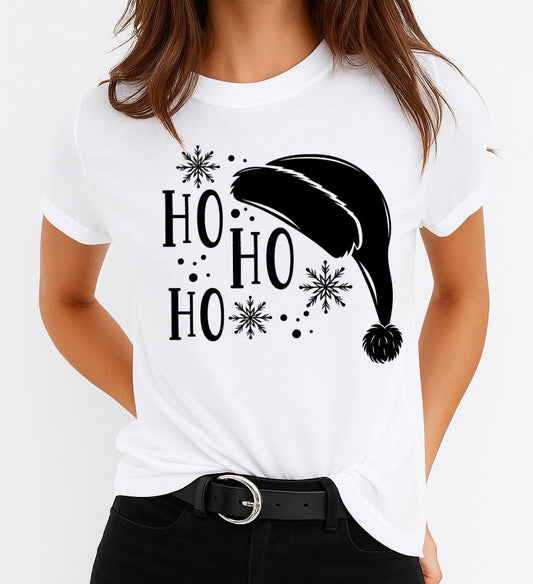 Tricou din bumbac 100% HOHOHO Black