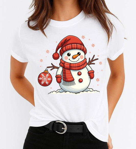 Tricou din bumbac 100% Happy Christmas