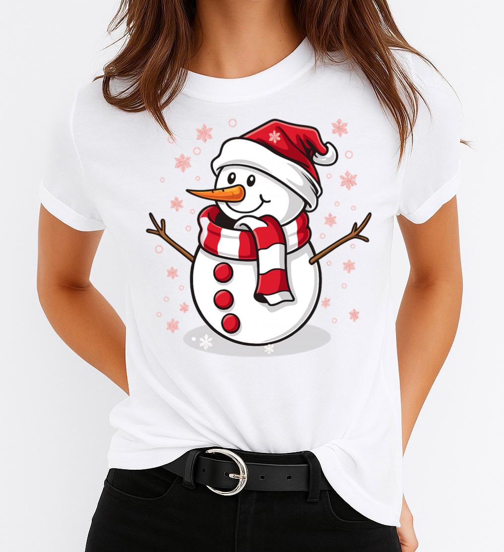 Tricou din bumbac 100% Om de Zapada Red - MonCherie