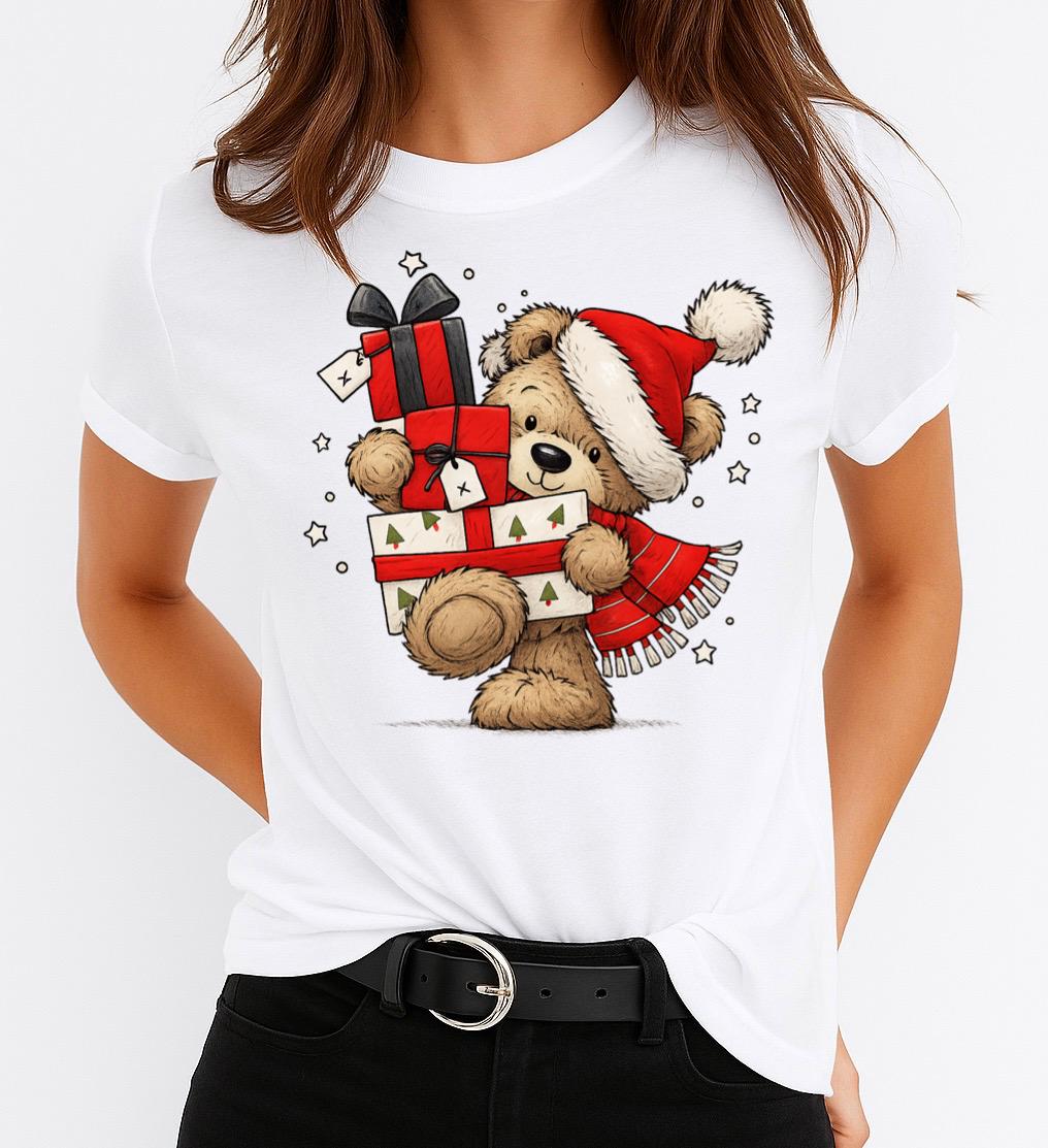 Tricou din bumbac 100% Red Bear - MonCherie