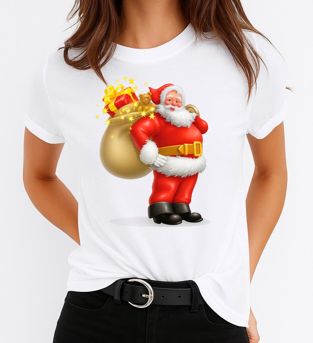 Tricou din bumbac 100% Cu Sacu Plin - MonCherie
