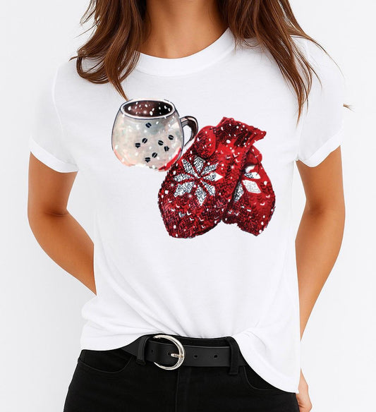Tricou din bumbac 100% Hot Chocolate - MonCherie
