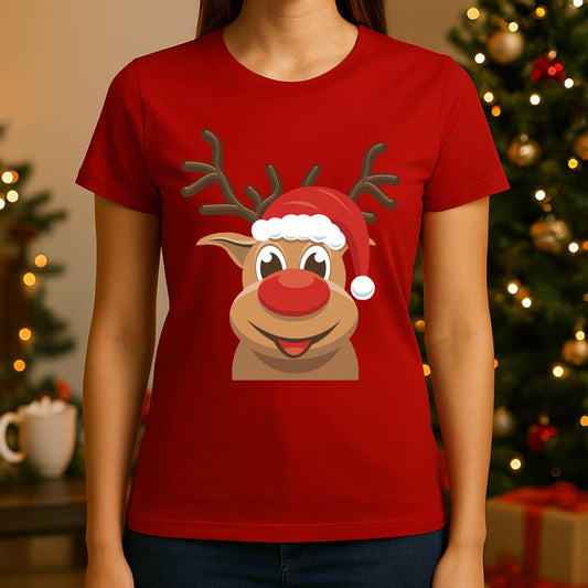 Tricou din bumbac 100% Red Ren 12