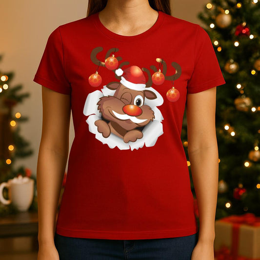 Tricou din bumbac 100% Red Ren