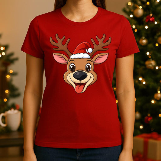 Tricou din bumbac 100% Rosu Ren