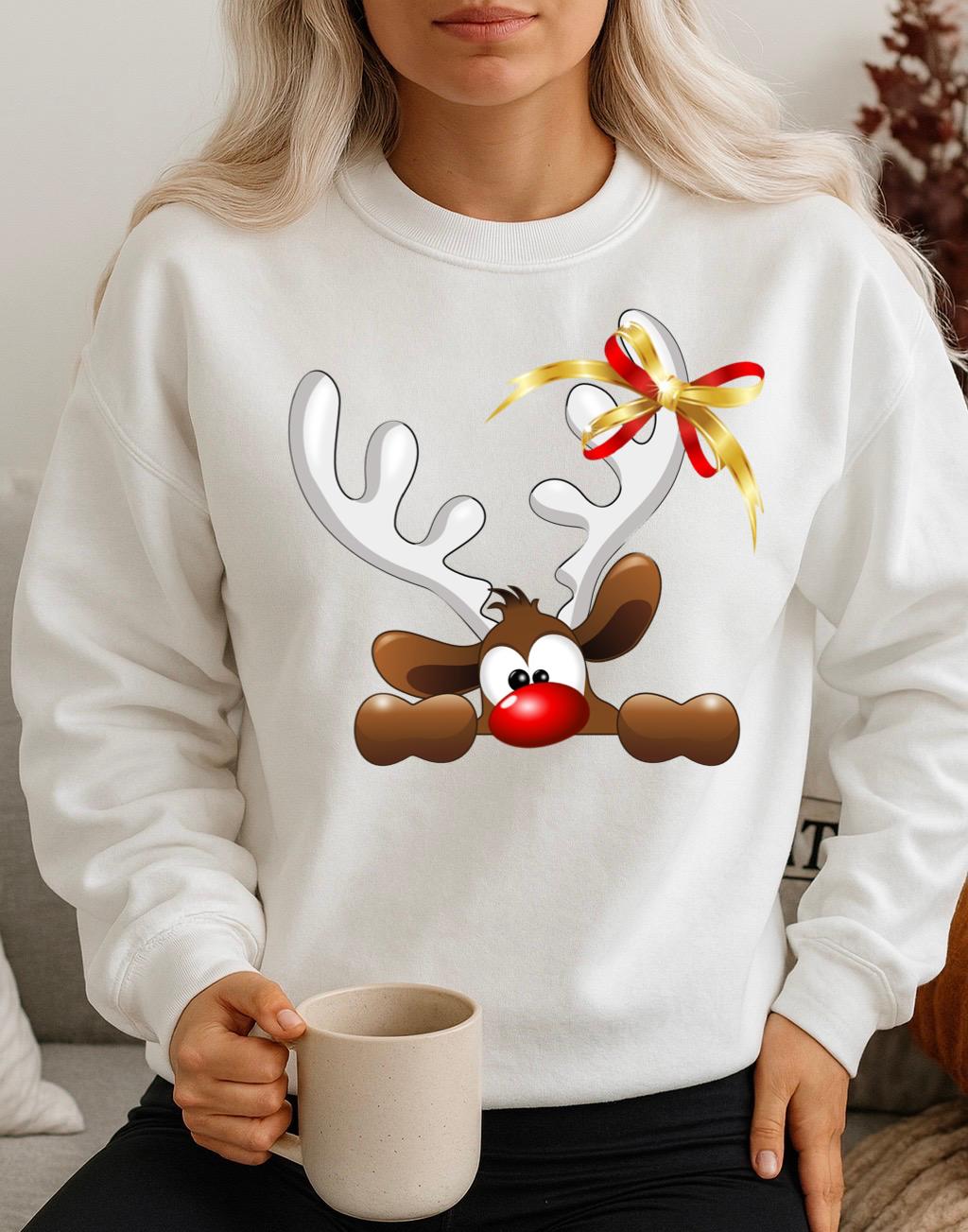 Bluza alba din bumbac 100% New Ren