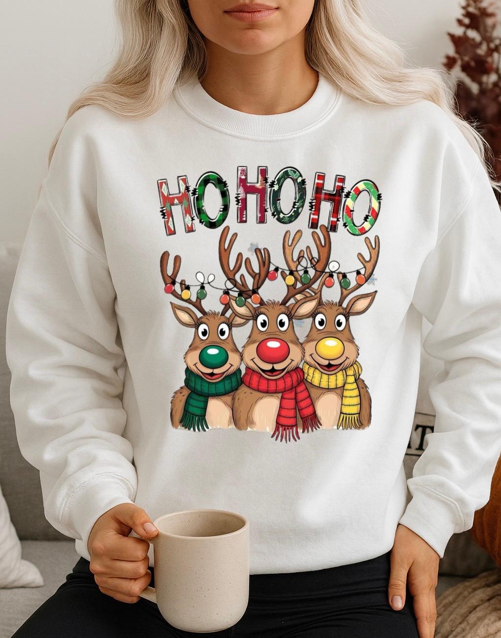 Bluza alba din bumbac 100% HOHOHO