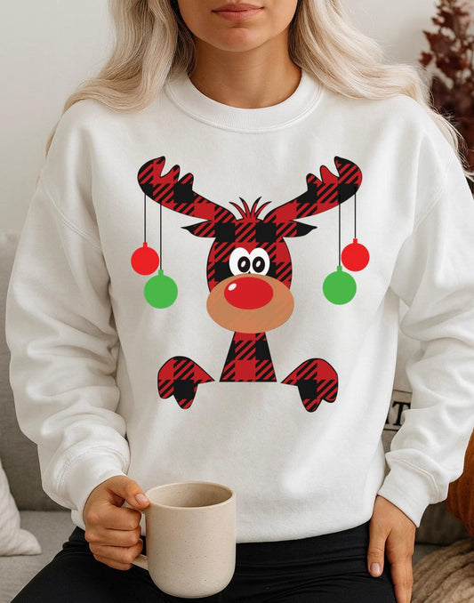 Bluza alba din bumbac 100% Ren 6