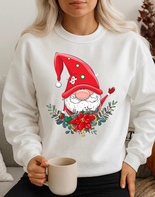 Bluza alba din bumbac 100% Funny Red