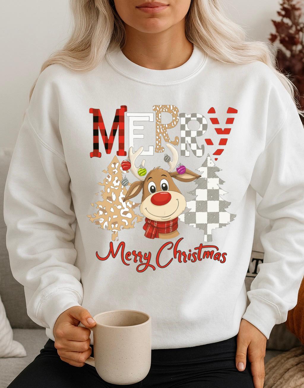 Bluza alba din bumbac 100% Merry