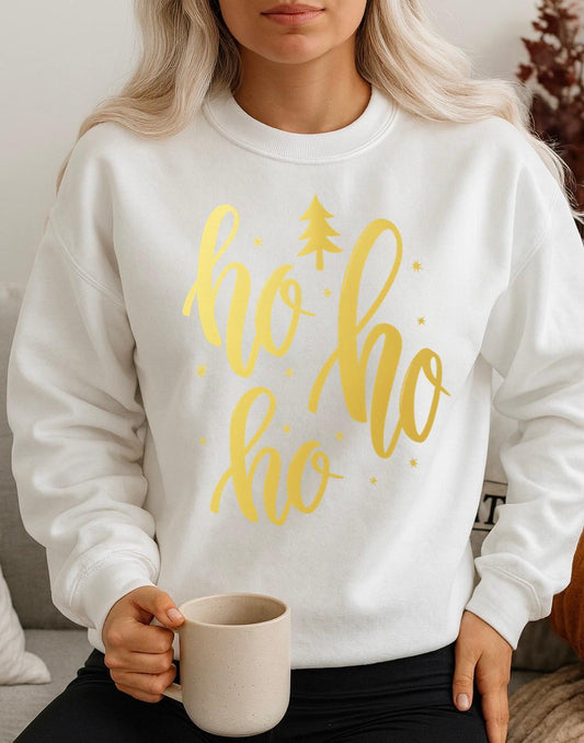 Bluza alba din bumbac 100% Hohoho gold