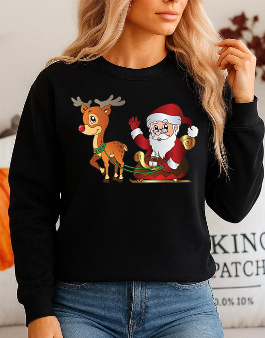 Bluza din bumbac 100% Ren