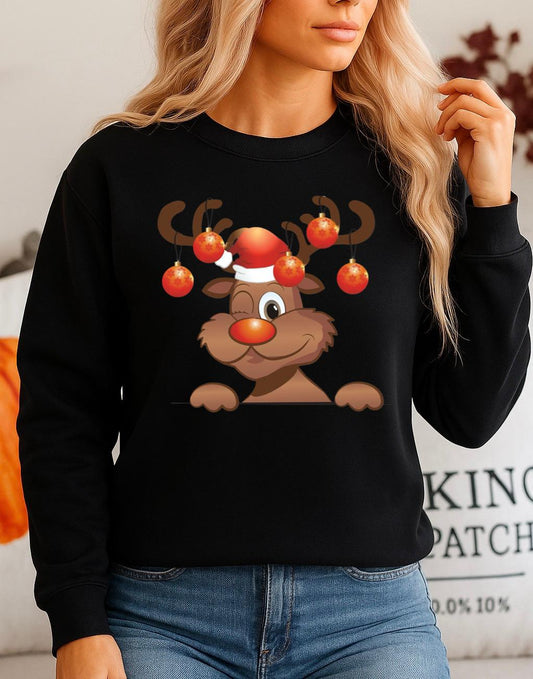 Bluza din bumbac 100% Ren