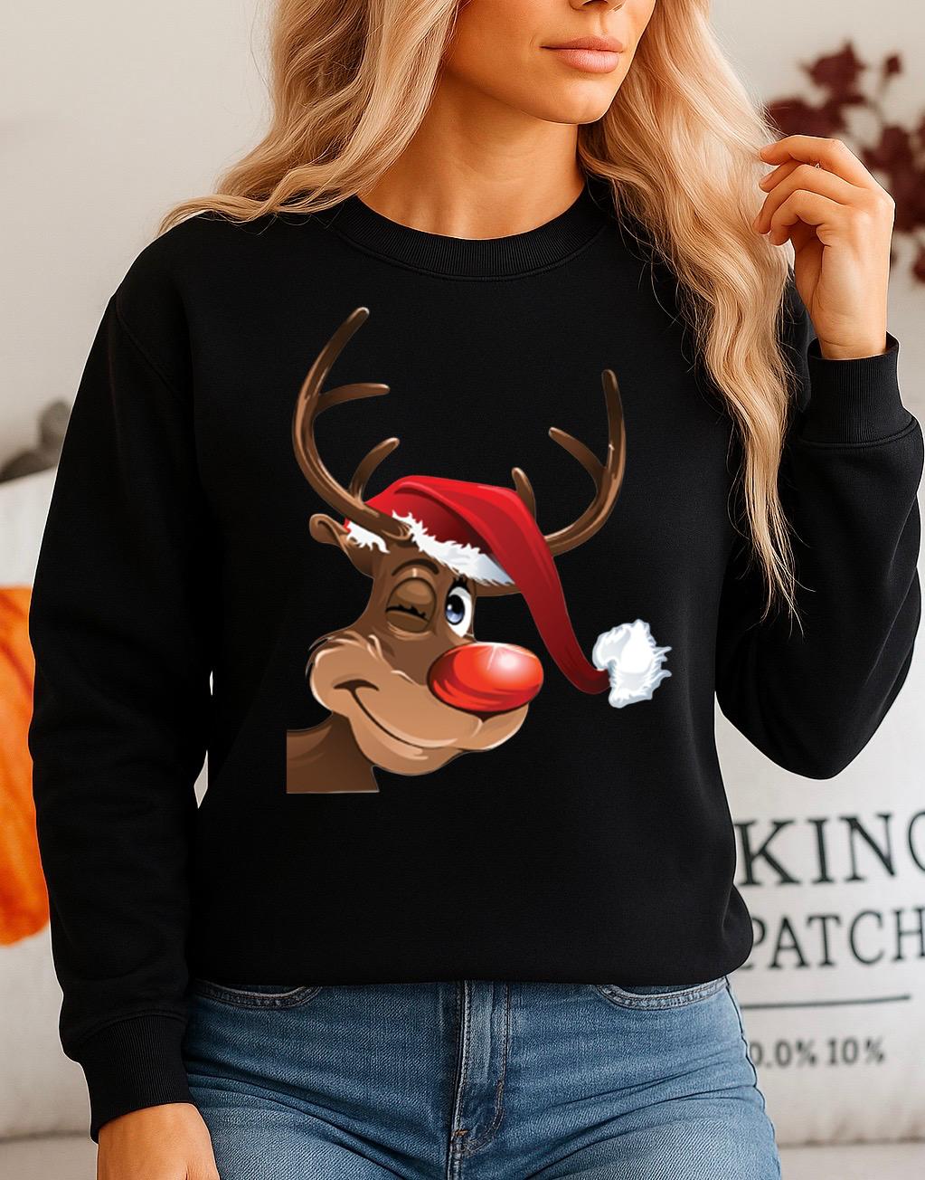 Bluza din bumbac 100% Ren