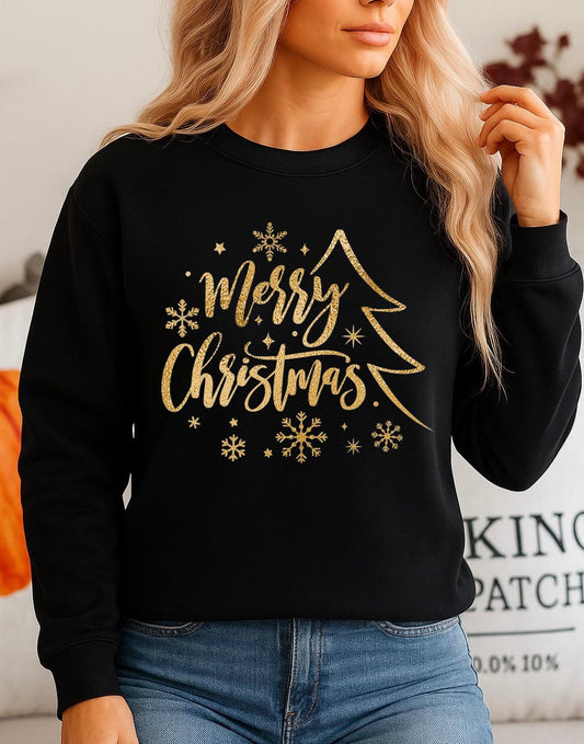 Bluza Neagra din bumbac 100% Merry Gold