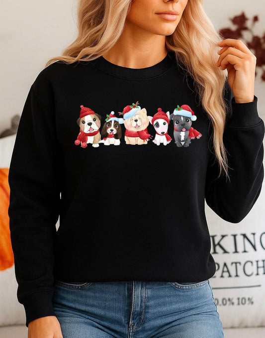 Bluza Neagra din bumbac 100% Catelusi