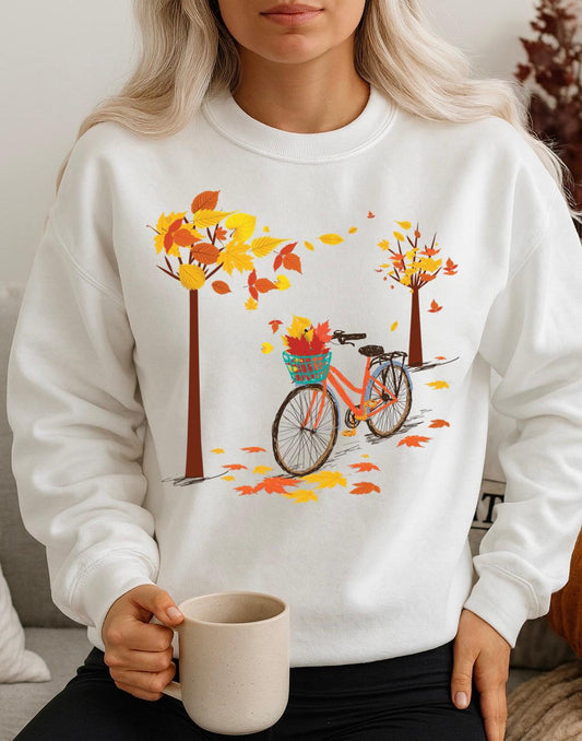 Bluza Alba Dama din Bumbac 100% De Toamna - MonCherie