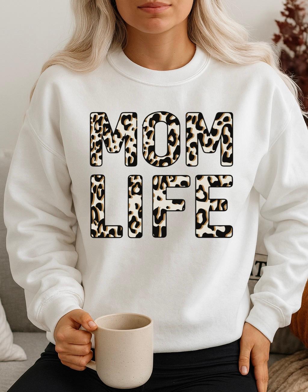 Bluza Alba Dama din Bumbac 100% Momlife - MonCherie