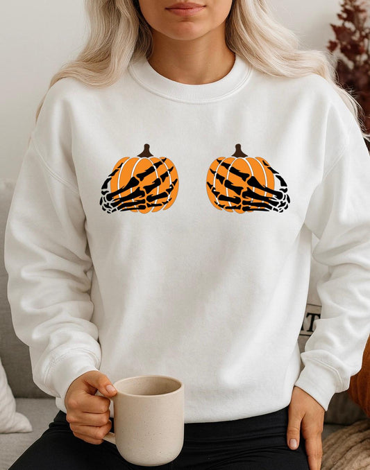 Bluza Alba Dama din Bumbac 100% Halloween 3 - MonCherie