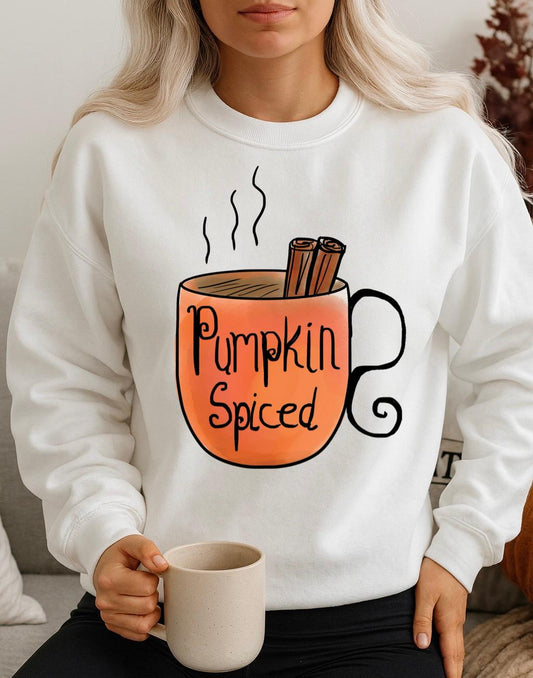 Bluza Alba Dama din Bumbac 100% Pumpkin - MonCherie