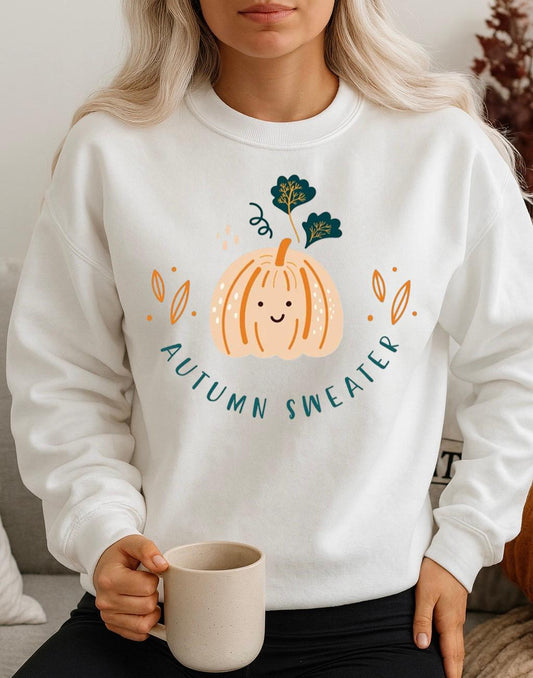 Bluza Alba Dama din Bumbac 100% Autumn