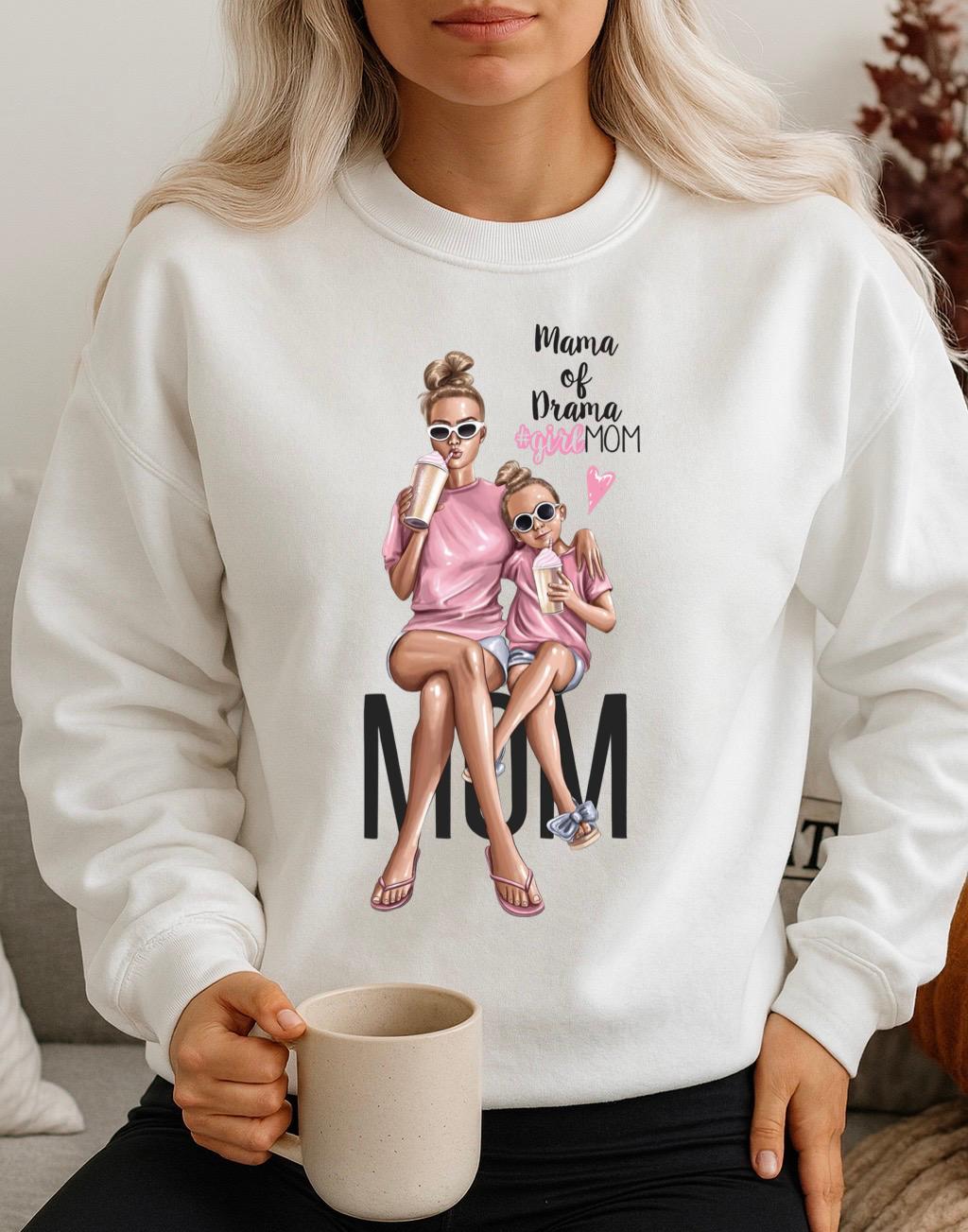 Bluza Alba Dama din Bumbac 100% Nice Team - MonCherie
