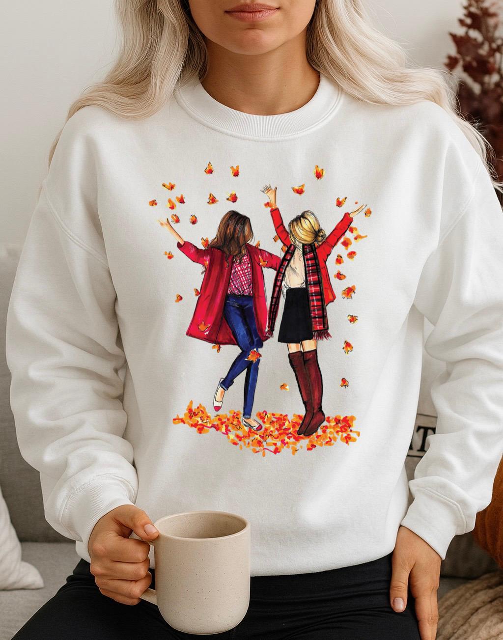 Bluza Alba Dama din Bumbac 100% Happy Friends - MonCherie