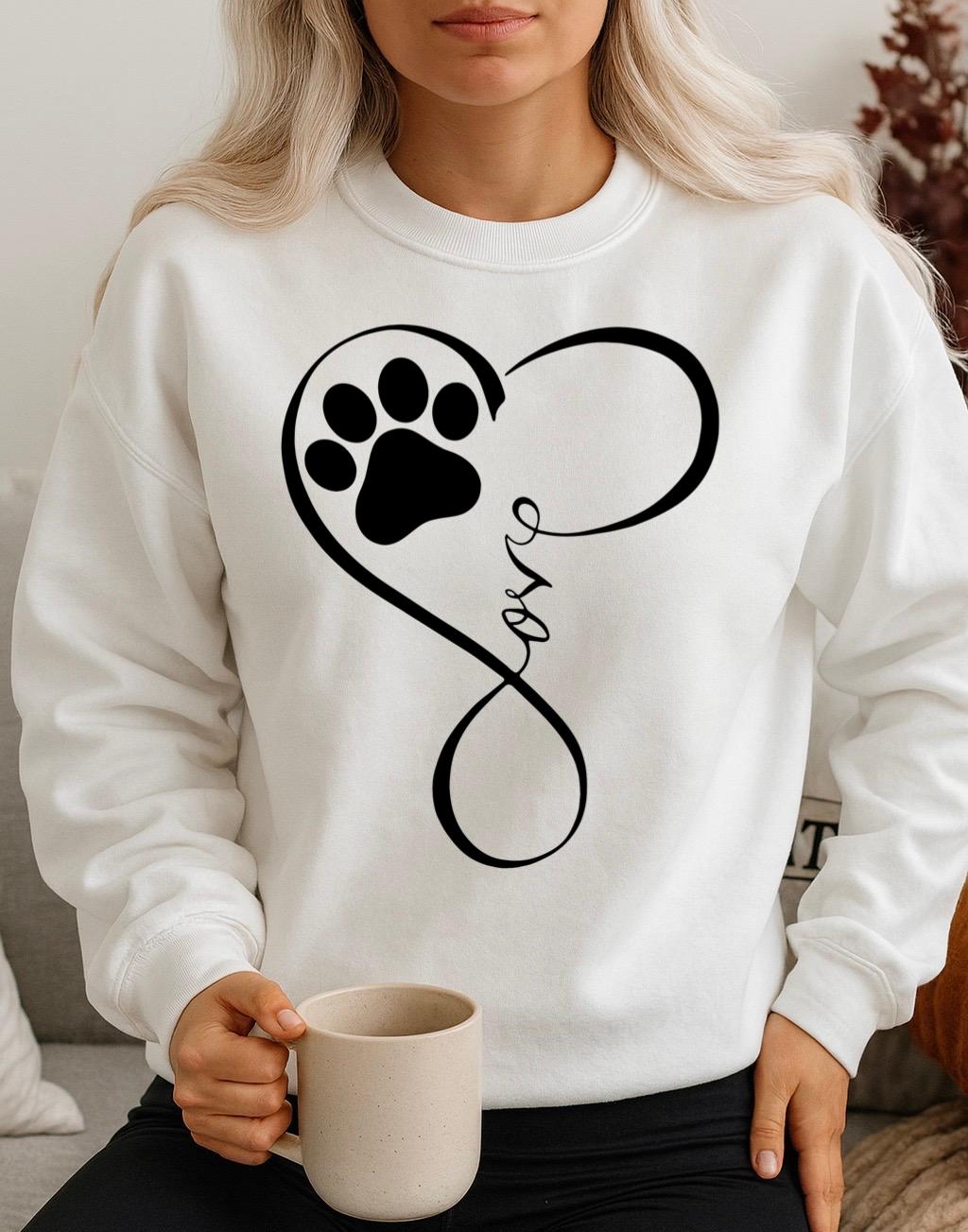 Bluza Alba Dama din Bumbac 100% Black Love