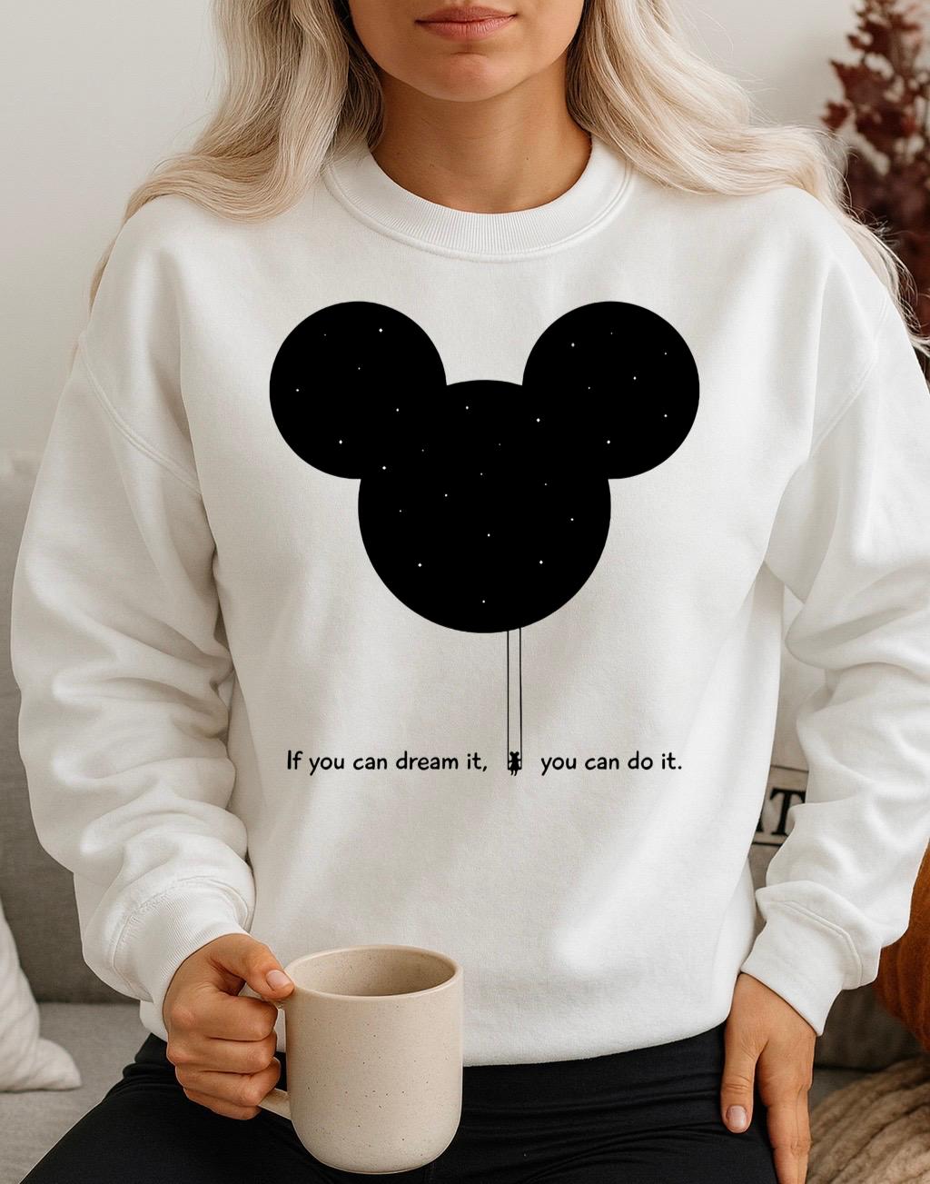 Bluza Alba Dama din Bumbac 100% You Can Do It