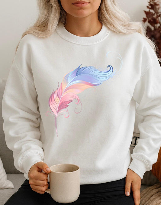 Bluza Alba Dama din Bumbac 100% Mov Petala - MonCherie