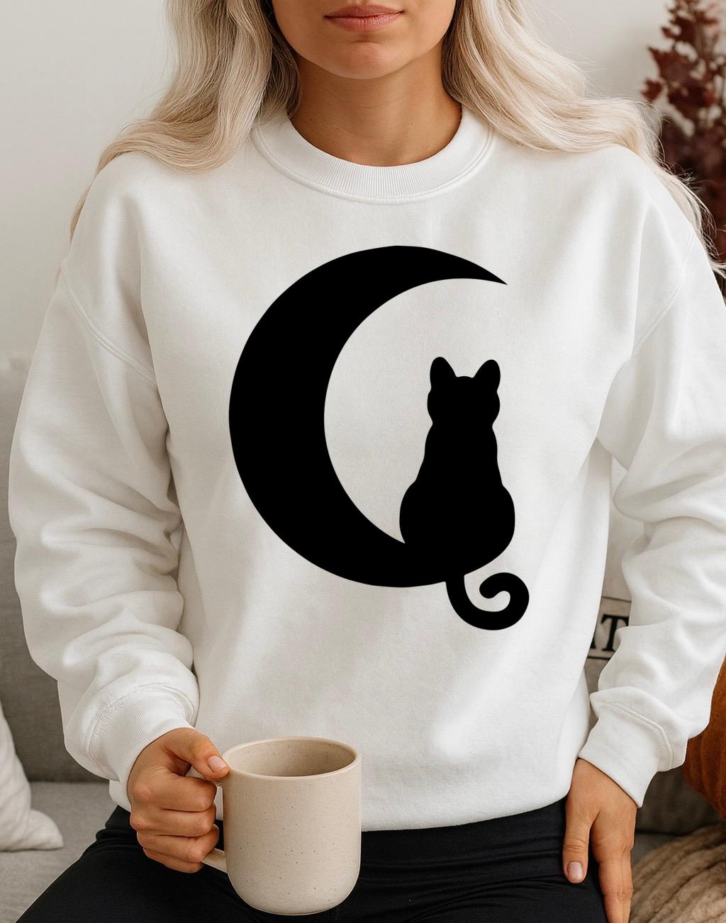 Bluza Alba Dama din Bumbac 100% Moon