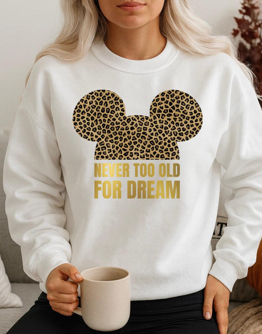 Bluza Alba Dama din Bumbac 100% Never Too Old - MonCherie