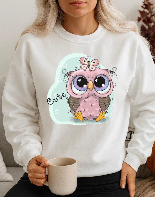 Bluza Alba Dama din Bumbac 100% Cute 2 - MonCherie