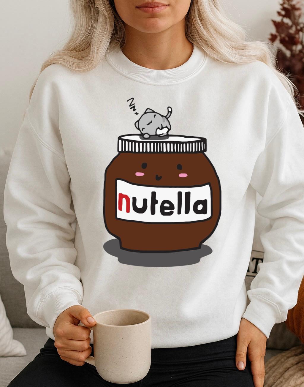 Bluza Alba Dama din Bumbac 100% Nutella