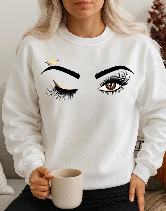 Bluza Alba Dama din Bumbac 100% Eye - MonCherie