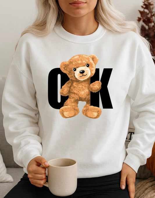Bluza Alba Dama din Bumbac 100% Ok - MonCherie