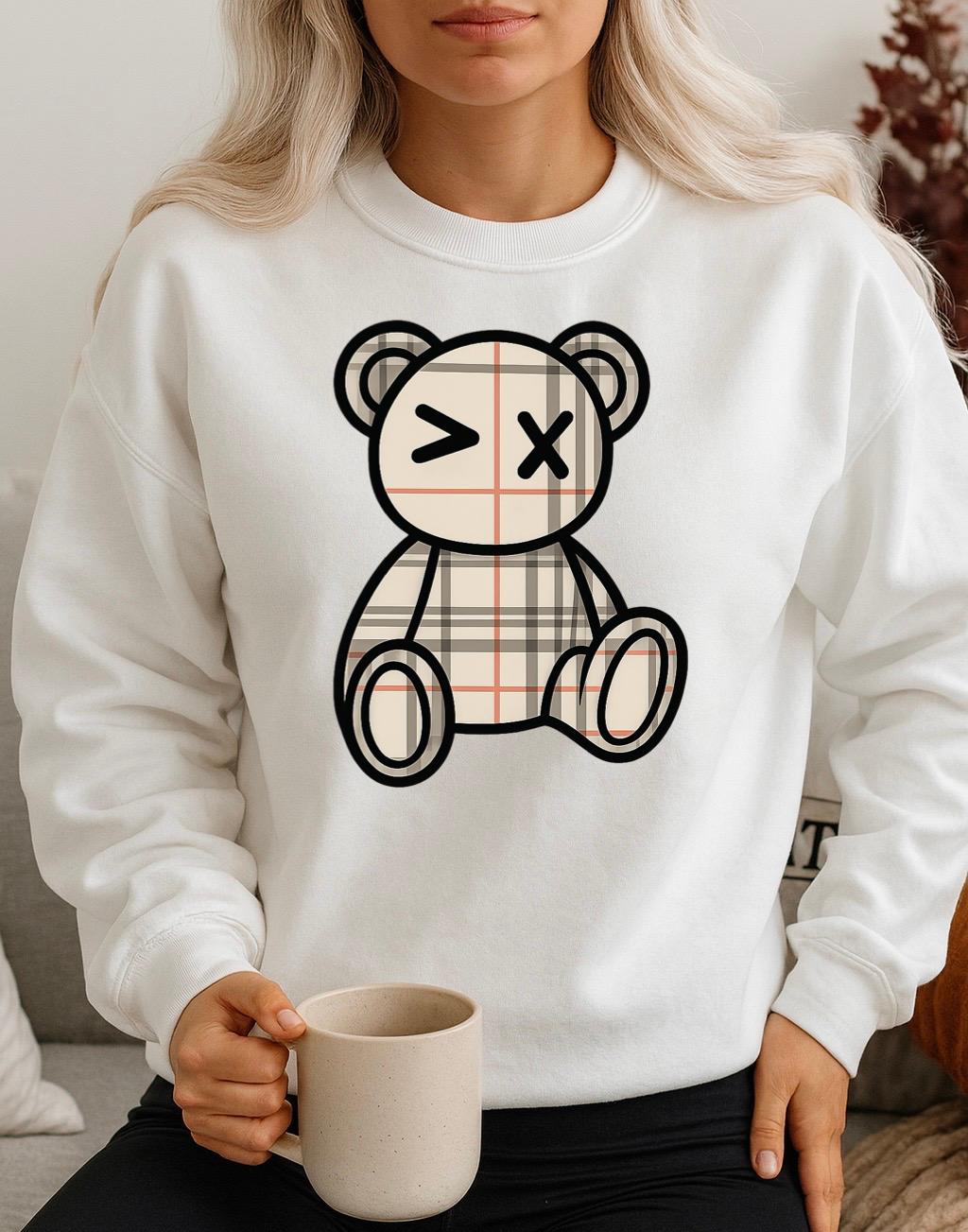 Bluza Alba Dama din Bumbac 100% Bear